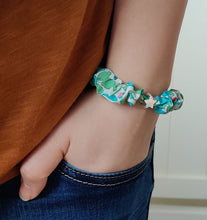 Load image into Gallery viewer, Skinny Liberty Scrunchie Bracelet - Bridesmaid/Flowergirl Thank You Keepsake Gift
