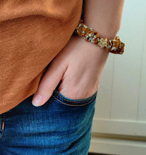 Load image into Gallery viewer, Skinny Liberty Scrunchie Bracelet - Personalised friendship positivity keepsake gift