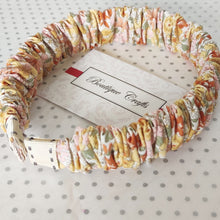 Load image into Gallery viewer, Scrunchie Floral Headband
