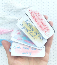 Load image into Gallery viewer, Magnetic Bookmark - Christmas Bookmark with Tassel
