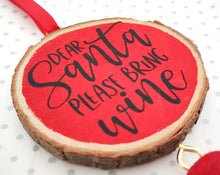 Load image into Gallery viewer, Christmas Wood Slice Ornaments
